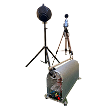 KIT para Desempenho Acústico - Sonometro R60 + Fonte Omnidirecional + Tapping Machine (NBR15575)